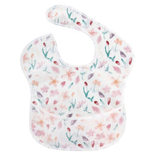 Load image into Gallery viewer, Waterproof Baby Bibs Polyester TPU Feeding Bibs Washable Baby Bibs with Food Catcher For Kids