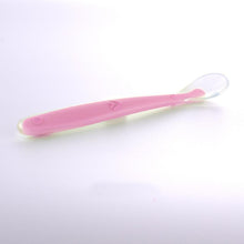 将图片加载到图库查看器,Silicone Baby Soft Soup Spoon Healthy Infant Sucker Candy Color Kitchen Cooking Spoon Rice Spoon Children Dishes Tableware for Kids