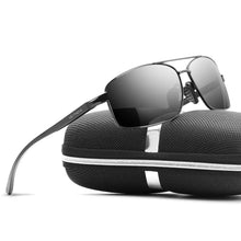 Load image into Gallery viewer, VEITHDIA Men Polarized Sunglasses Aluminum Magnesium Sun Glasses Driving Glasses Rectangle Shades For Men Oculos masculino Male