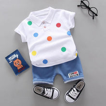 Load image into Gallery viewer, Fashion Infant Clothing Set for Boys and Girls Cute Summer Casual Clothes Set Top+Shorts Kids Clothes Summer Edition T shirt and Pants Set