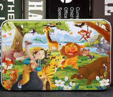 将图片加载到图库查看器,New 60 Pieces Wooden Toys Puzzle Kids Toy Cartoon Animal Wood Toys Puzzles For Child Early Educational Learning Toys for Children