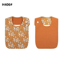 Load image into Gallery viewer, Floral Vintage Newborn Double Side Bibs Boys Girls Waterproof Linen Cotton Saliva Towel