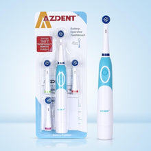 Load image into Gallery viewer, Modern Rotation Proffesional Electric Toothbrush with 4 & 8 Replacement Heads Deep Clean Battery Operated Tooth Brush Teeth Whitening Teethbrush For Adults
