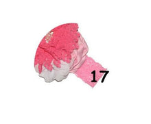将图片加载到图库查看器,Luxury Modern Handmade Flower Headband Newborn Infant Pearl Flowers With Lace wide Headbands Bebes Hair Accessories Bow