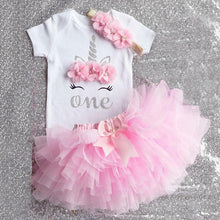 将图片加载到图库查看器,Modern New Tutu Dress Toddler Girls 1st Birthday Party Outfits Princess Costumes for 12 months Girls