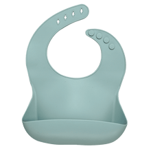 Load image into Gallery viewer, Silicon Breastplate Baby Bib Waterproof Solid Infant Bandana Bibs Newborn Feeding Burp Cloth Bib For Kids