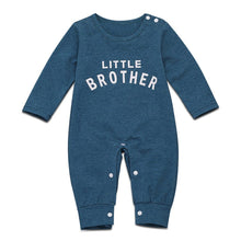 Load image into Gallery viewer, Newborn Baby Button Letter Long Sleeve Romper / jumpsuit for baby girls and boys.