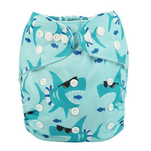 将图片加载到图库查看器,Modrn Printed Baby Pocket Cloth Diaper Nappy Reusable Adjustable Washable Nappies For Baby Boys and Baby Girls In Elegant Style