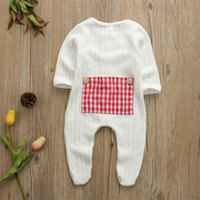 将图片加载到图库查看器,Newborn Baby Boy Girl Long Sleeve Cotton Romper Jumpsuit Playsuit One Pieces Baby Clothes 0-9M In Famous Holidays Pajamas Style