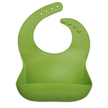 Load image into Gallery viewer, Newborns Solid Silicone Baby Feeding Bibs Burp Cloths Fashionable Breastplate Baby Stuff For Kids