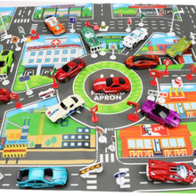 将图片加载到图库查看器,Traffic Road Carpet Play mat Rug For Cars Baby Crawling mat Climbing Pad Parking Lot Map Play Carpet for Baby and Kids