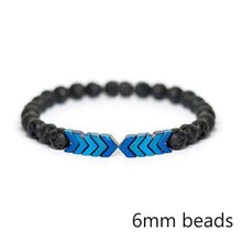 Load image into Gallery viewer, Lava Stone Men Wrist Bracelet Natural Moonstone Bead Tibetan Chakra Diffuser Bracelets For Men Jewelry Cool Gifts