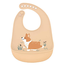 将图片加载到图库查看器,Silicone Baby Bibs waterproof Baby Saliva Towel Animal Adjustable Cloths Bandana Soft Feeding Cartoon Bib For Kids