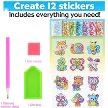 将图片加载到图库查看器,Big Gem Diamond Painting Kit - DIY Mosaic Art & Sticker Craft for Kids