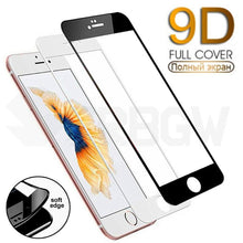 将图片加载到图库查看器,9D Curved Full Cover Tempered Glass On For iPhone 7 8 Plus Soft Edge Screen Protective Glass For iPhone 7 8 6 6S Plus Film Case Tempered Glass Screen Guard