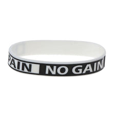 Load image into Gallery viewer, Silicone Rubber Band Elastic Inspirational Motivation Bracelets Never Give Up Perfect Gift For Men And Women Cool Fashion Style