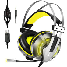 Load image into Gallery viewer, NEW Trend Gaming Headset Gamer Ear Wired Headphones for Smartphone/PS4/PC/Xbox with Retractable Rotate Microphone and LED Light