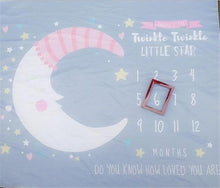 Load image into Gallery viewer, Cartoon Pattern Baby Photo Props Background Blankets Play Mats Backdrop Cloth Calendar Photo Accessories Blanket For Baby