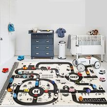 Load image into Gallery viewer, Baby Playing Mat Kids Boys Crawling Carpet Cute Cartoon Traffic Park Map Mat Toys for Children In Modern New City Design