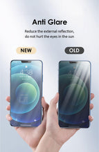 Load image into Gallery viewer, Full Cover Matte Screen Protector for iPhone 13 Pro 12 Mini 11 Tempered Glass On iPhone 12 11 pro X XS Max XR Protective Glass HD Tempered Glass Anti Scratch Screen Protector