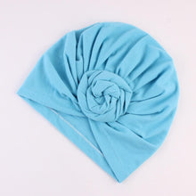 Load image into Gallery viewer, Modern Cotton Hat Handmade Baby Girls Turban Hats Twist Knot Women Caps For Mom And Daughter In Elegant Design