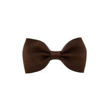 Load image into Gallery viewer, Colorful Mini Bow Tie Hair Clip Small Sweet Solid Ribbon Bow Safety Hair Clips Hairpins Baby Girl Hair Accessories