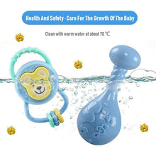 Load image into Gallery viewer, Baby Rattle Toys Cartoon Hand Grip Soft Rattles Shaker Teether Infant Newborn Educational Toys For Baby and Kids