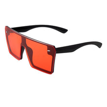 Load image into Gallery viewer, NEW Top Oversized Square Modern Woman And Ladies Fashion Retro Gradient Sunglasses With Big Frame And Vintage Eyewear UV400 Protection