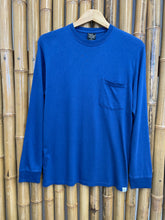 Load image into Gallery viewer, New Men's Bamboo Viscose/Organic Cotton Long Sleeve T-Shirt with Pocket