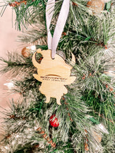 Load image into Gallery viewer, Wood Holiday Krampus Cutie Christmas Ornament