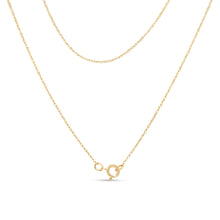 Load image into Gallery viewer, 10K Yellow Gold Plated .925 Sterling Silver 1/10 Cttw Miracle Set Round Diamond Square Box Shape 18" Pendant Necklace (K-L Color, I2-I3 Clarity)