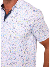 Load image into Gallery viewer, Links Print Polo