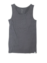 将图片加载到图库查看器,Men's Bamboo Underwear Set - Tank Top + Boxers in Charcoal Grey Color