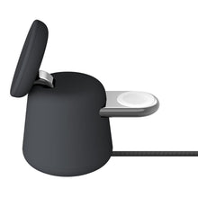 Load image into Gallery viewer, Belkin BoostCharge Pro 2-in-1 Wireless Charging Dock | MagSafe Compatibility | Adjustable Stand | 15W Fast Charge