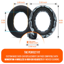 Load image into Gallery viewer, Sennheiser Momentum 4 & HDB 630 Earpads - WC FreeZe Cooling Gel