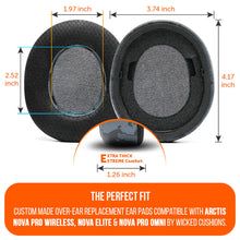 Load image into Gallery viewer, Arctis Nova Pro Wireless, Nova Elite & Nova Pro Omni Earpads - WC FreeZe Cooling Gel