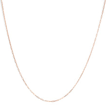 Load image into Gallery viewer, Unisex Solid 14K Yellow Gold 1.5mm Paperclip Chain Necklace - 18 Inches