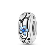 将图片加载到图库查看器,100% 925 Sterling Silver Rainbow Zircon Butterfly Dragon Silicone Stopper Charms - Colorful Beads for DIY Bracelets, Customizable Jewelry for All Occasions