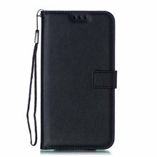 Load image into Gallery viewer, Solid Color Leather Wallet Case For iPhone 14 XS MAX 11 Pro 12 mini 13 Flip Cover Card Slot Mobile Phone Case Wallet Mobile Phone Case Leather Flip Case Wallet Colorful Protective Case