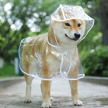 Load image into Gallery viewer, Transparent Dog Raincoat – Waterproof Hooded Pet Rainwear Jacket for Small Dogs