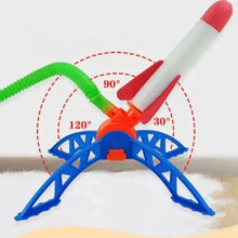 Load image into Gallery viewer, Kids Outdoor Rocket Foot Pump Outdoor Air Pressing Soaring Rocket Suit Jumps Air Powered Rocket Launcher Game Children Toy Gifts