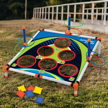 Load image into Gallery viewer, Portable Cornhole Toss Game Set - Easy Assembly Outdoor Yard Game for Kids & Adults