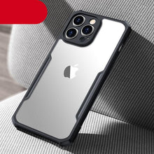 Load image into Gallery viewer, Phone Case For iPhone 14 13 12 Pro Max 14 Plus Shockproof Back Transparent Cover Camera Screen Protection Case Camera Cover Slim Clear Back with Shockproof Soft Bumper Frame Cover