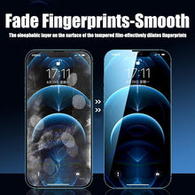 Load image into Gallery viewer, 4PCS Tempered Glass For iPhone 11 12 13 14 Pro MAX XR X XS Max Screen Protector on For iPhone 12 11 13 14 Mini 7 8 6 Plus Glass Edge- Bubble Free- Scratch Resistant Protective Film For iPhone
