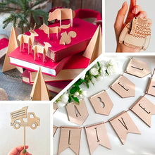Load image into Gallery viewer, Unfinished Wood Sheets for Crafts - 6x4in/15x10cm (4/8/15 Pcs) | DIY Arts & Projects