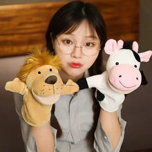 将图片加载到图库查看器,Hand Finger Puppets – Cartoon Plush Toy for Kids & Party Fun
