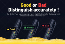 Load image into Gallery viewer, Auto Liquid testing Brake Fluid Tester pen for DOT3/DOT4 Accurate brake Oil test Quality Check Automotivo Car accessories