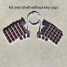 Load image into Gallery viewer, Split Keyboard Wired Ergonomics Keyboard Hot Swap Split-layout Keyboard Support QMK/VIAL Customized PC Gamer Accessories