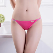 将图片加载到图库查看器,Sexy Women's Panties Underwear T-back Modal Super Low Rise Thong Girls Lingerie Ladies Briefs Soft Cotton Crotch 1 Pc FUNCILAC