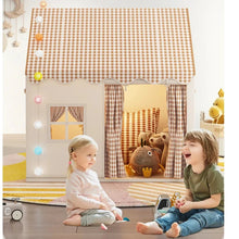 Load image into Gallery viewer, Kids Princess Castle Play Tent Indoor Folding House